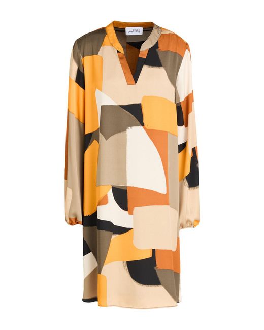 Joseph Ribkoff Metallic Mini Dress Polyester