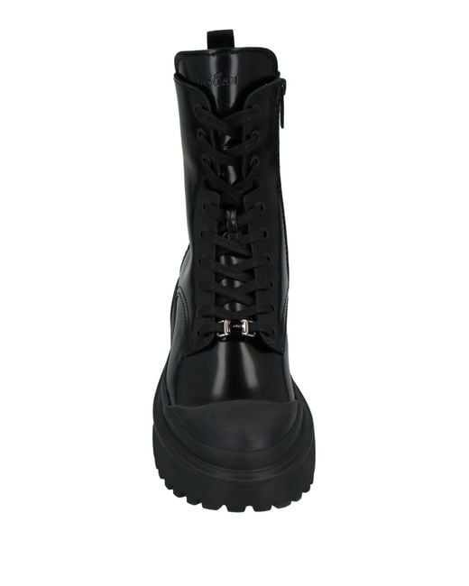 Hogan Black Ankle Boots