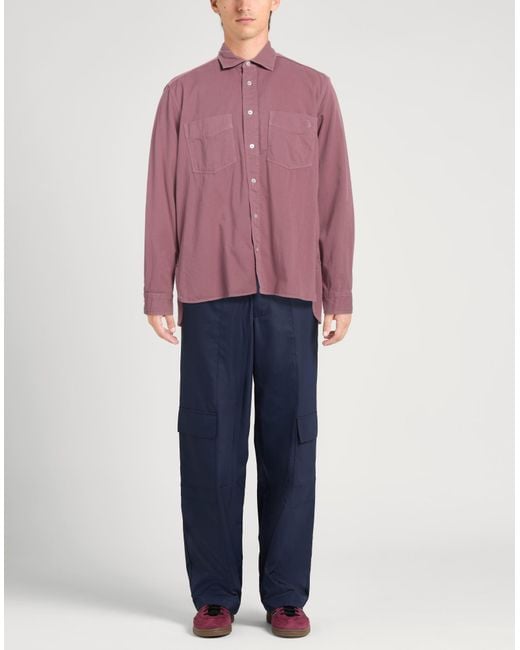 Tod's Purple Shirt for men