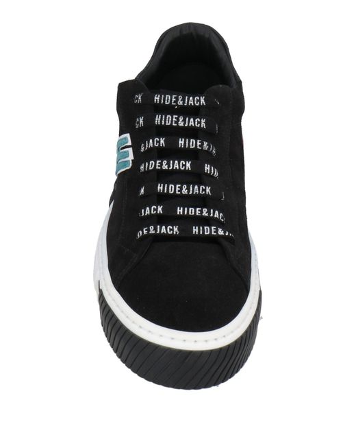 HIDE & JACK Black Sneakers for men