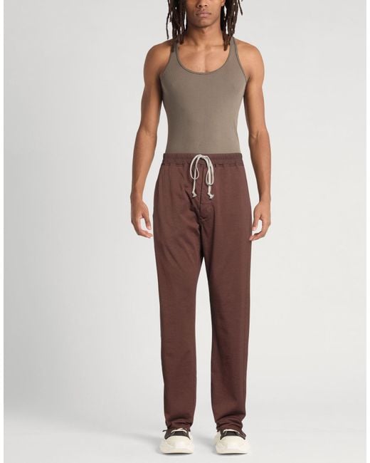Rick Owens Brown Trouser for men