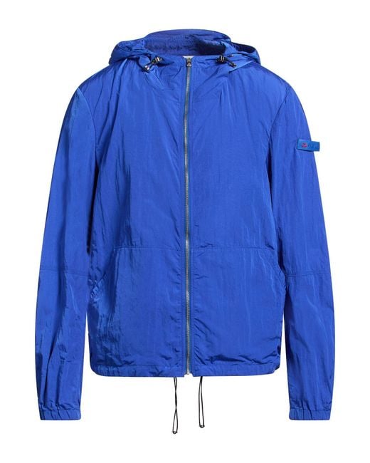 Peuterey Blue Bright Jacket Polyamide for men