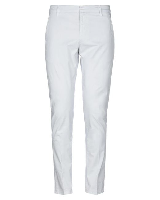 Dondup White Trouser for men