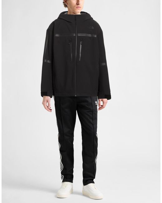 The North Face Black Charcoal Jacket Polyester, Elastane for men