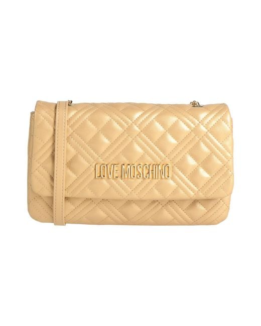 Love Moschino Natural Cross-Body Bag