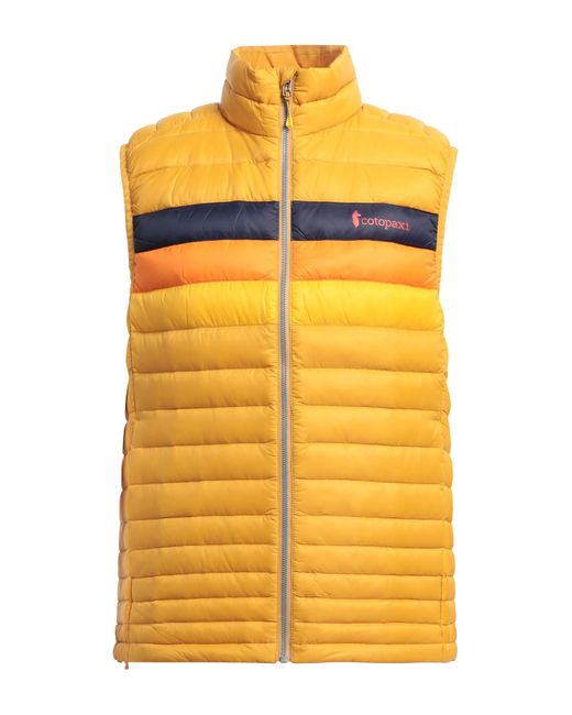 COTOPAXI Yellow Gilet for men