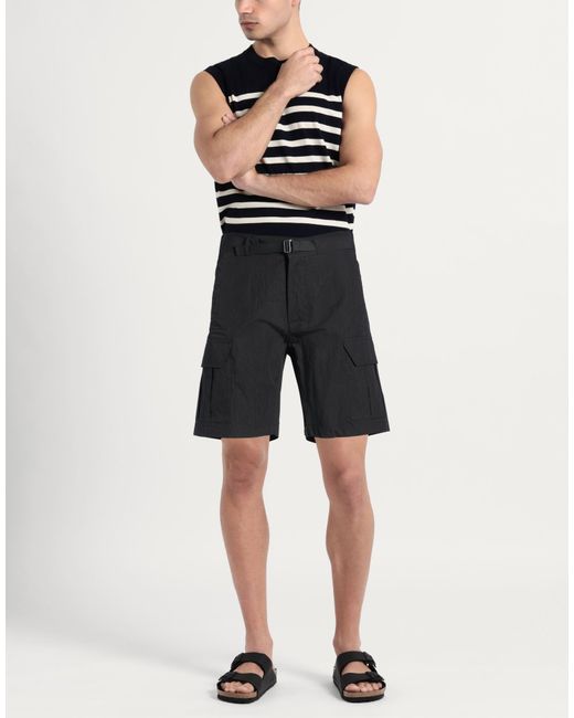 AFTER LABEL Black Shorts & Bermuda Shorts for men
