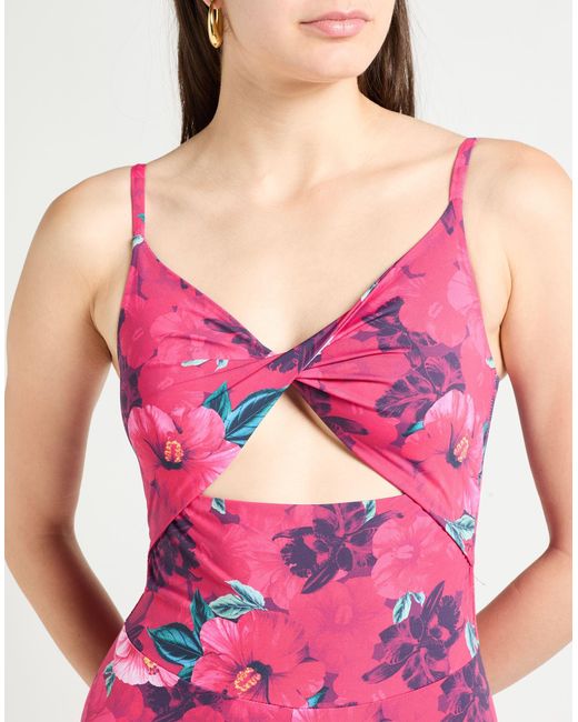 Pinko Pink Jumpsuit Polyamide, Elastane