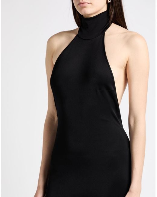 ANDAMANE Black Jumpsuit Viscose, Elastane