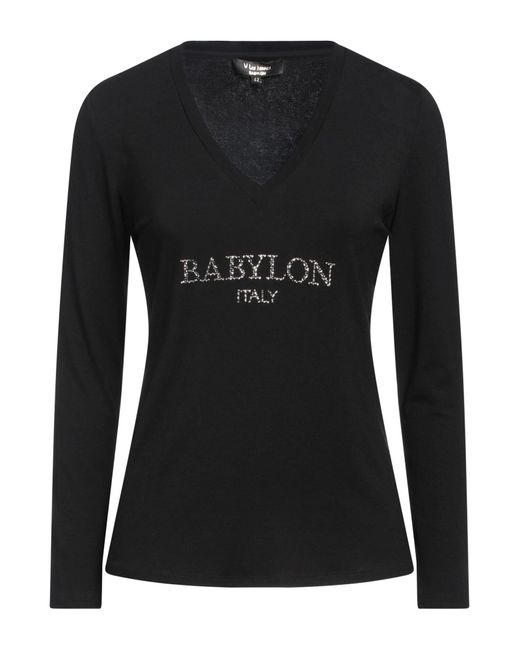 W Les Femmes By Babylon Black T-shirt