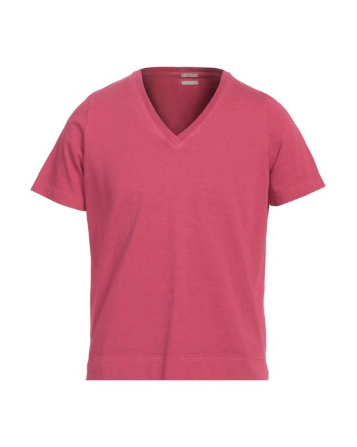 Camiseta Massimo Alba de hombre de color Pink