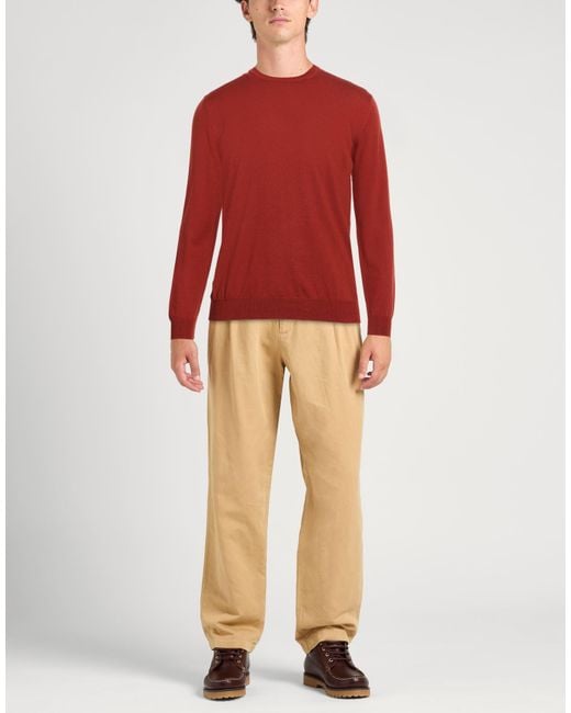 Zanone Red Sweaters for men