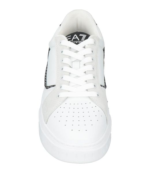 EA7 White Trainers for men