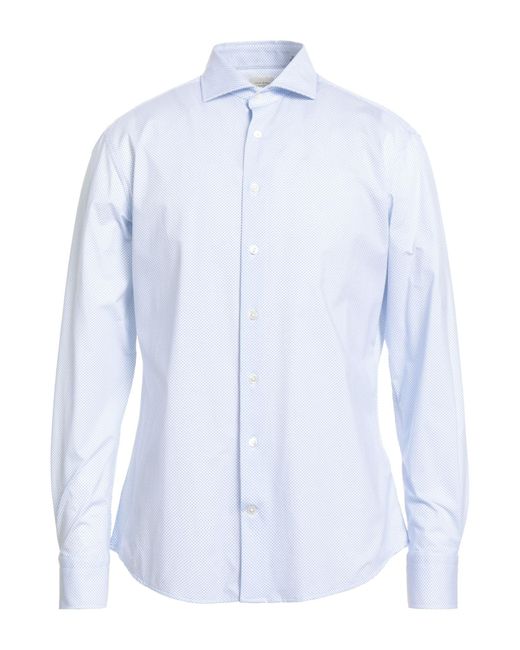 Traiano Blue Shirt for men