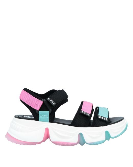 Steve Madden Neoprene Sandals In Black Lyst