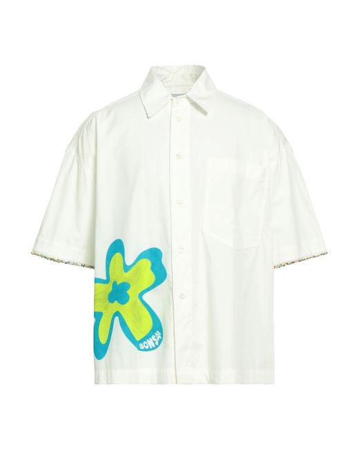 Bonsai White Shirt for men