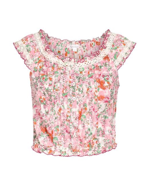 Poupette Pink Top Cotton