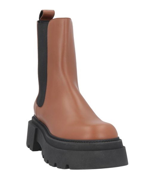 Sportmax Brown Ankle Boots