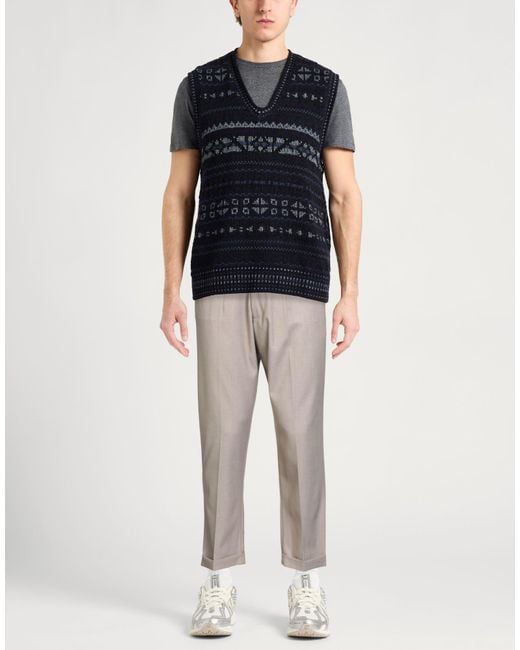 Imperial Gray Taupe Pants Polyester, Viscose, Elastane for men