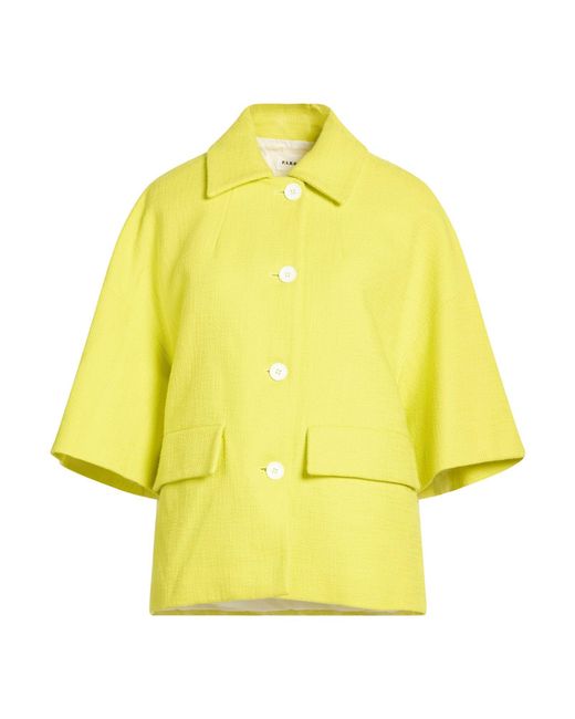 P.A.R.O.S.H. Yellow Blazer Cotton