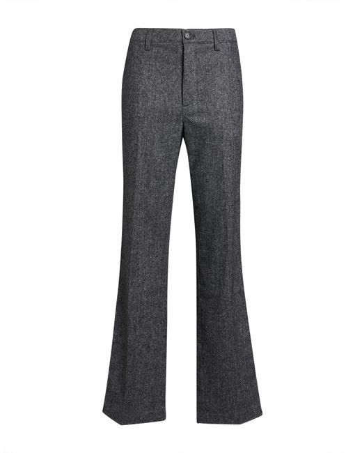 Department 5 Gray Pants Wool, Polyester, Polyacrylic, Silk, Elastane