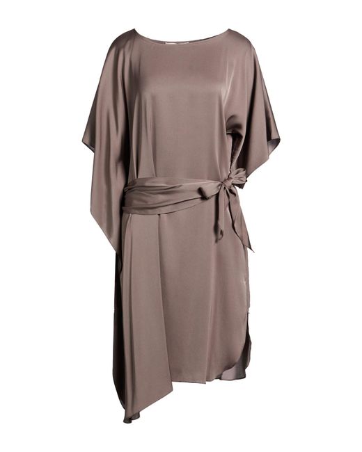 Nouvelle Silk95five Brown Mini Dresses