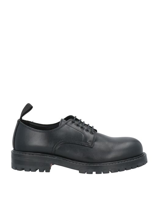 HUGO Black Lace-up Shoes for men