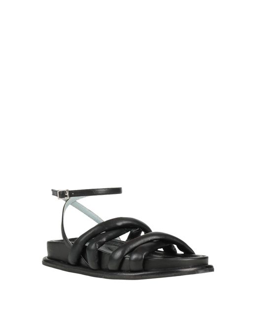 POESIE VENEZIANE Black Sandals