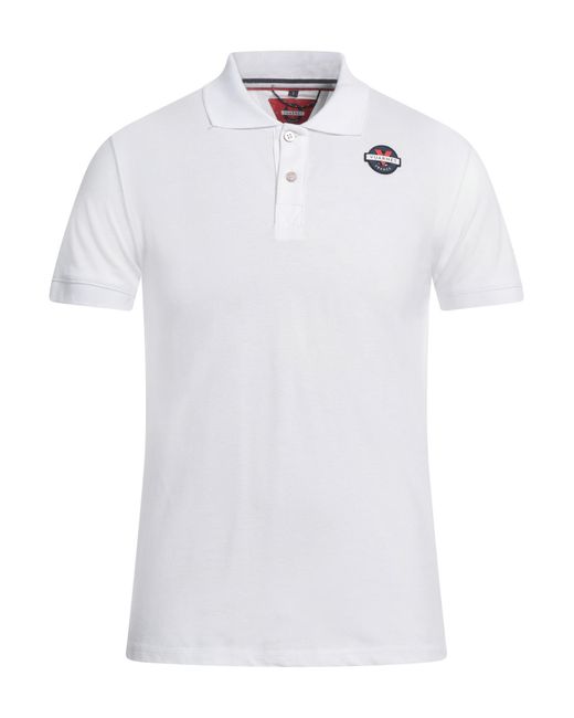 Vuarnet White Polo Shirt for men