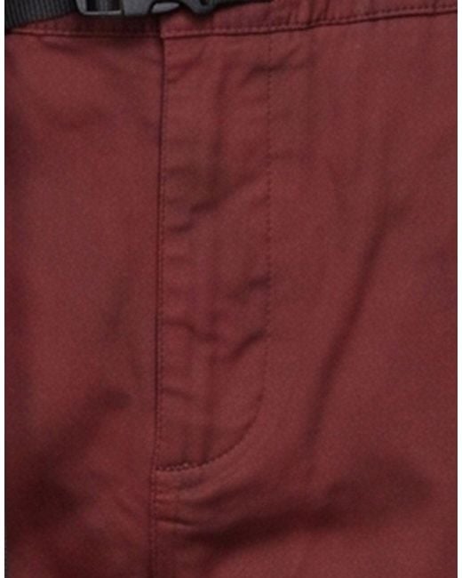 White Sand Red Pants Cotton, Elastane