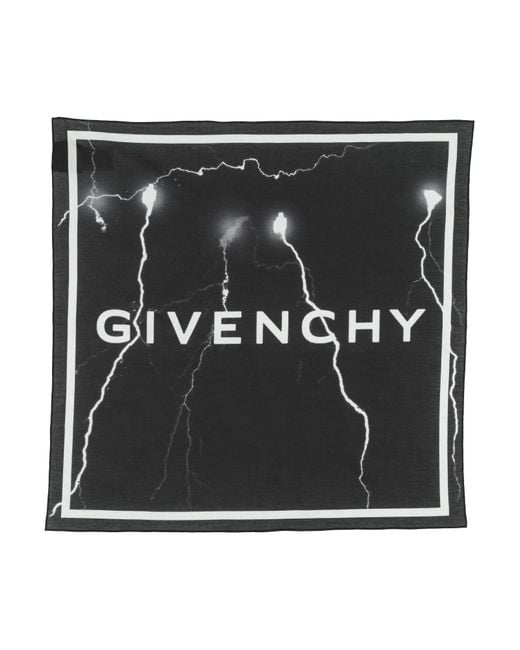 Givenchy Black Scarf Cotton for men