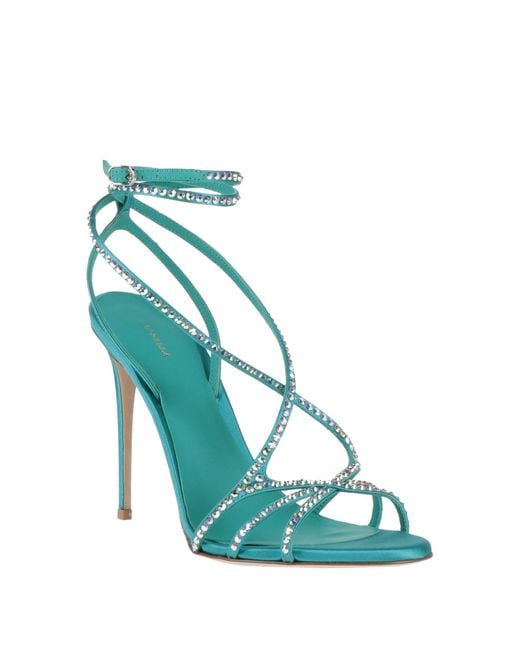Le Silla Blue Sandals