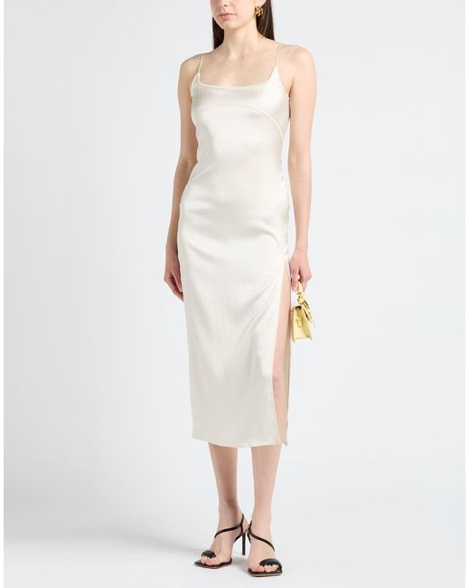 Jacquemus White Midi Dress