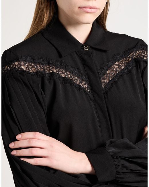 Liu Jo Black Shirt Polyester