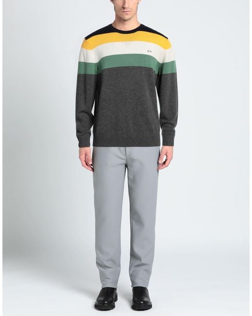 Pullover di Sun 68 in Green da Uomo
