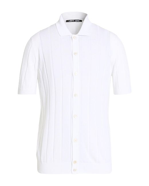 Camisa LEFT END de hombre de color White