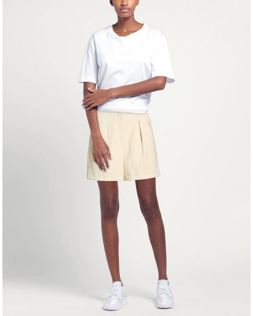 Patrizia Pepe Natural Shorts & Bermuda Shorts
