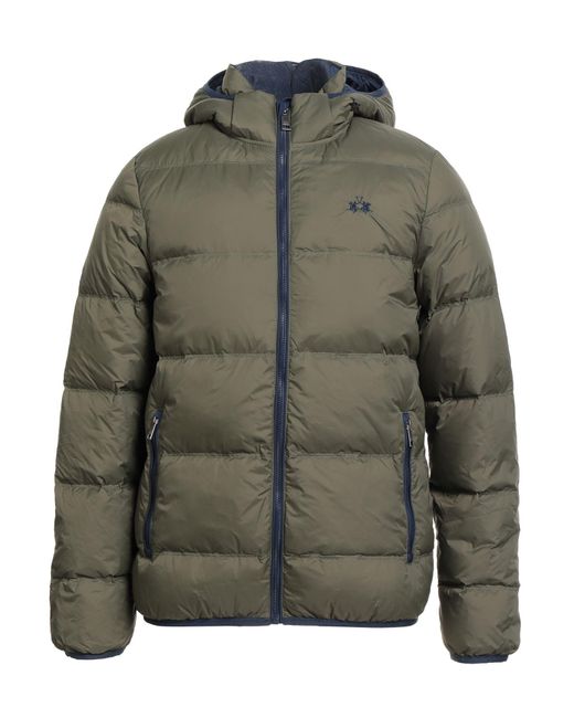 La Martina Green Puffers for men
