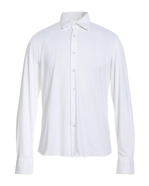 Rrd White Shirt Polyamide, Elastane for men