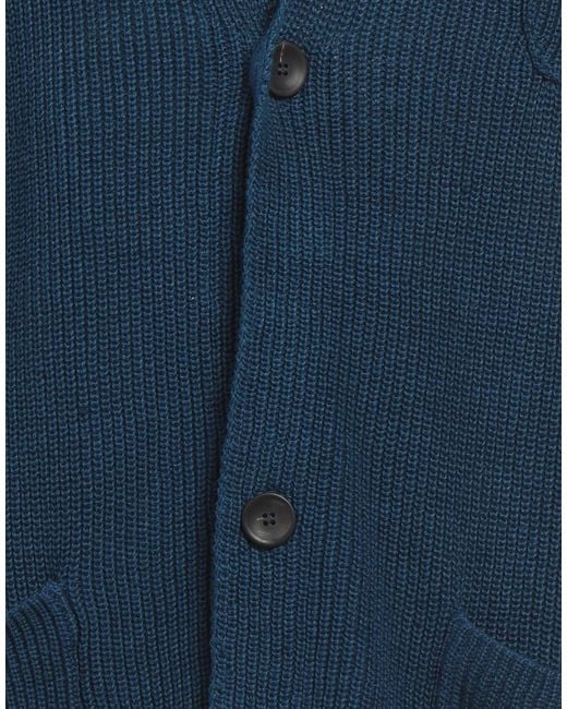 Zanone Blue Cardigan for men