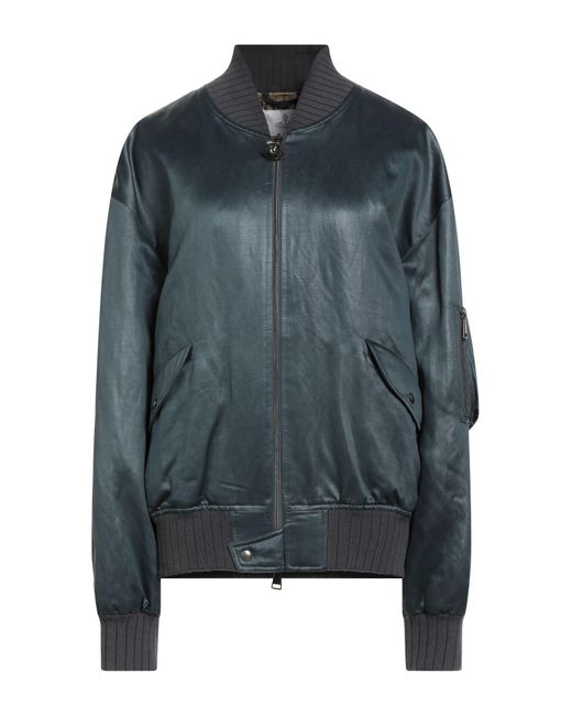 Vivienne Westwood Blue Jacket Linen, Acetate, Cotton, Elastane
