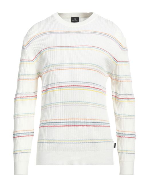 Paul Smith White Jumper for men