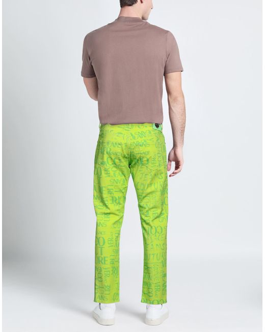 Versace Green Jeans for men