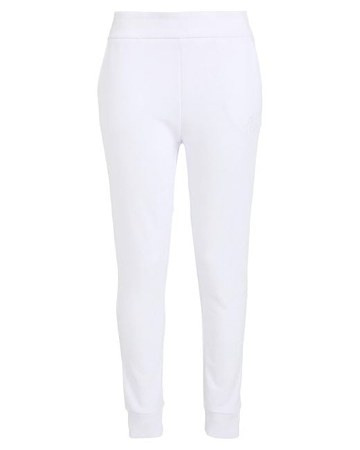 ARMANI EXCHANGE White Pants Cotton, Polyester, Elastane