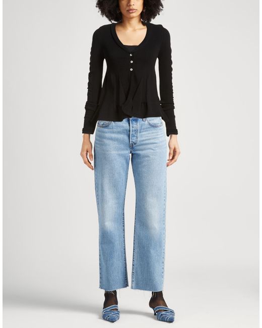 High Black Cardigans