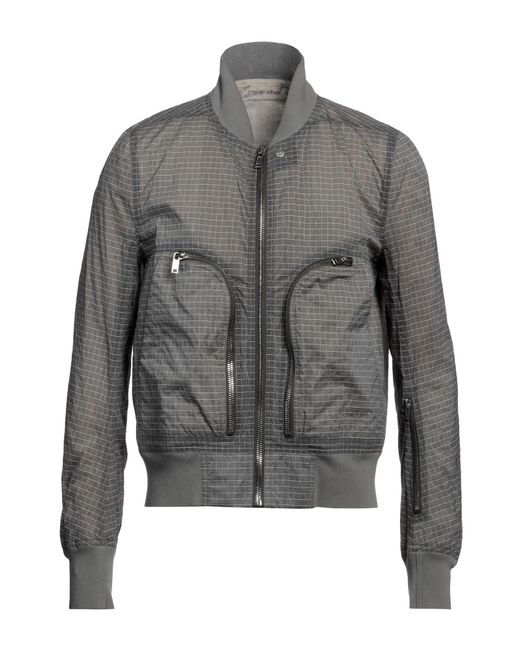 Rick Owens Gray Jacket for men