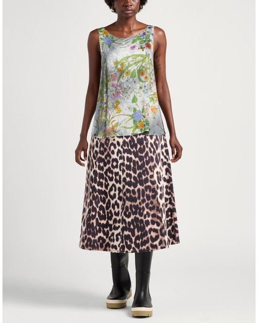 Avant Toi Green Top Silk, Elastane