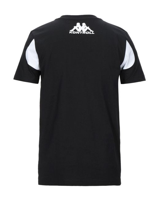 Kappa Black T-Shirt Cotton for men
