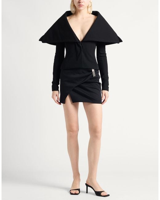 Jacquemus Black La Casa Jacket Viscose, Polyamide, Elastane