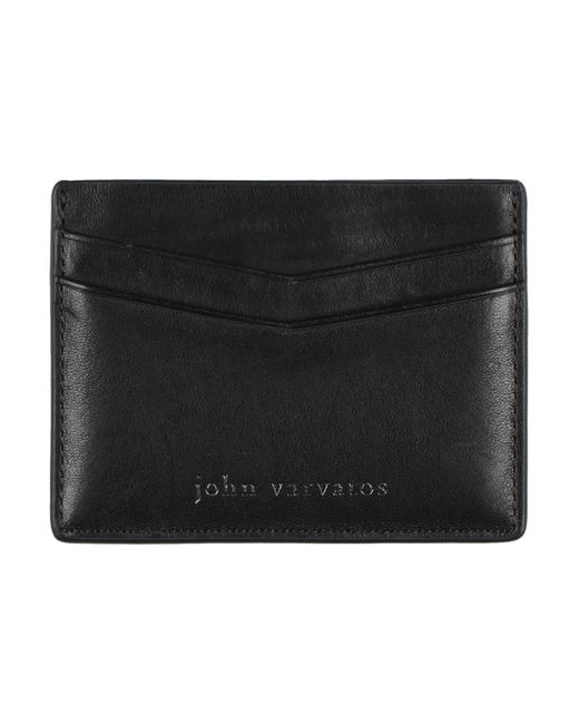 John Varvatos Black Cardholder for men